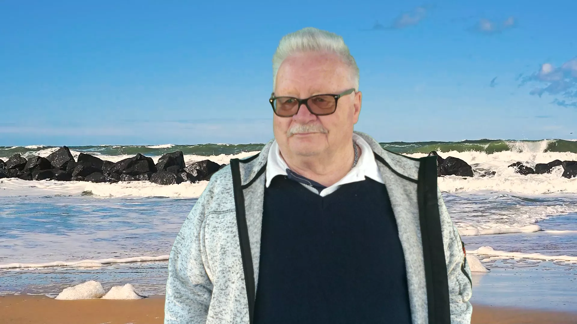 Gewerbeausstellung 5057 Reitnau - Beno Brunner am Strand