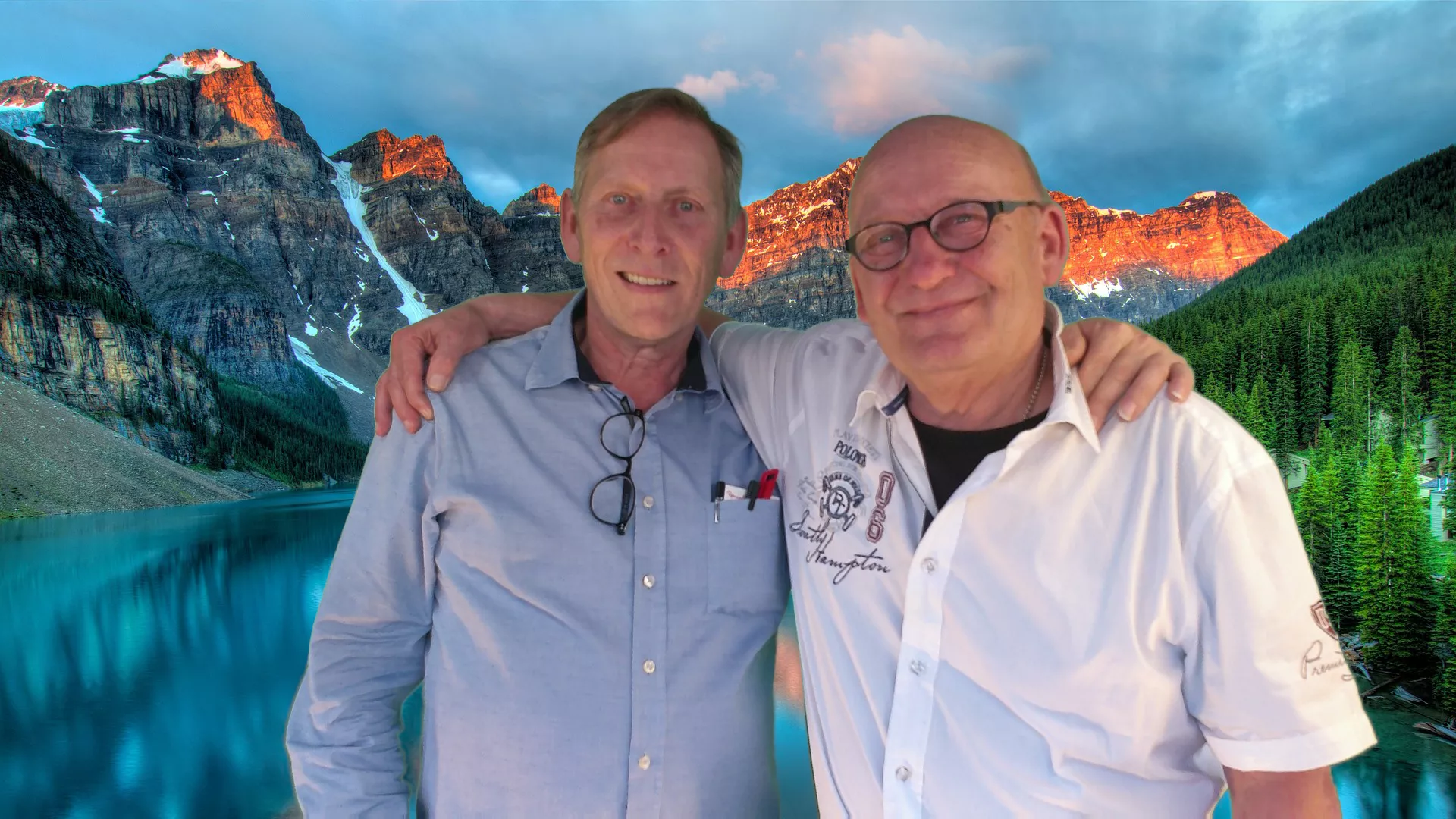 Gewerbeausstellung 5057 Reitnau - Remo und Mario in den Bergen