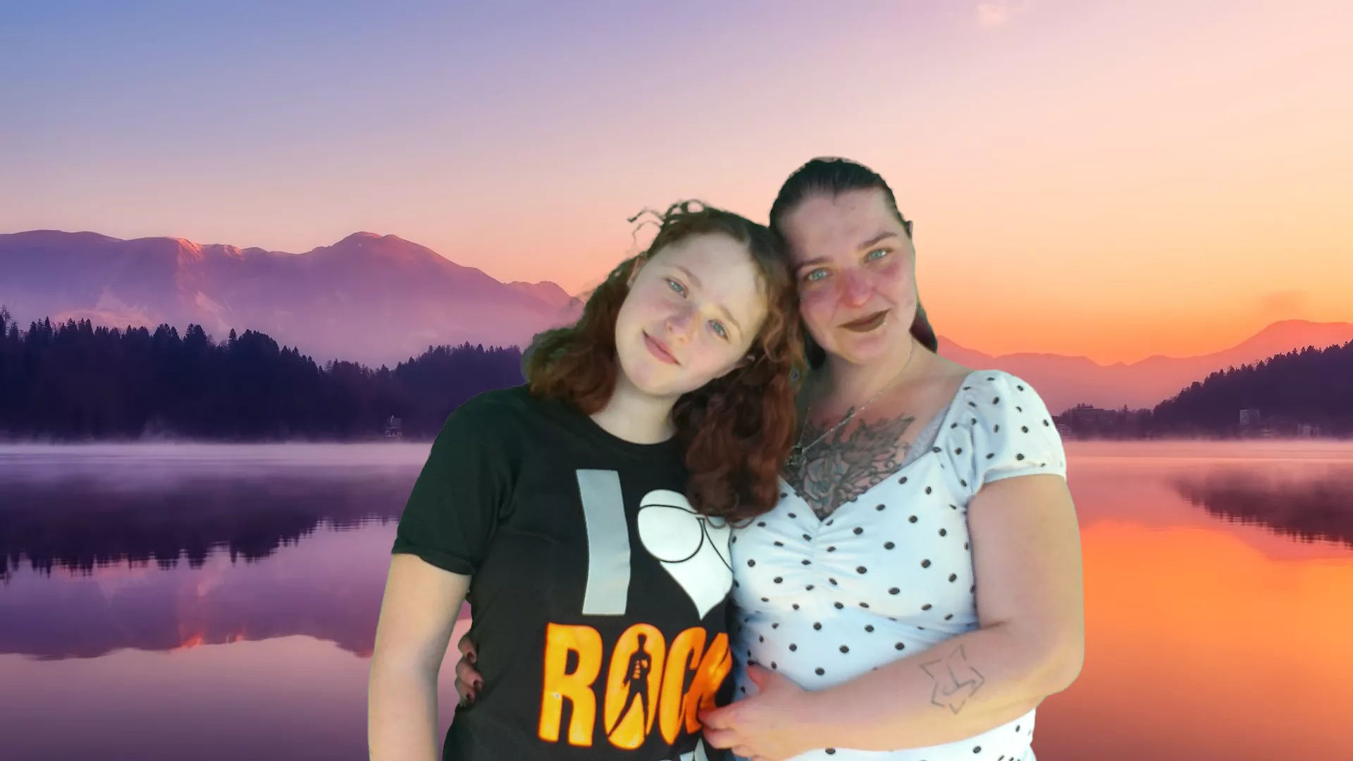 Gewerbeausstellung 5057 Reitnau - Mutter und Tochter