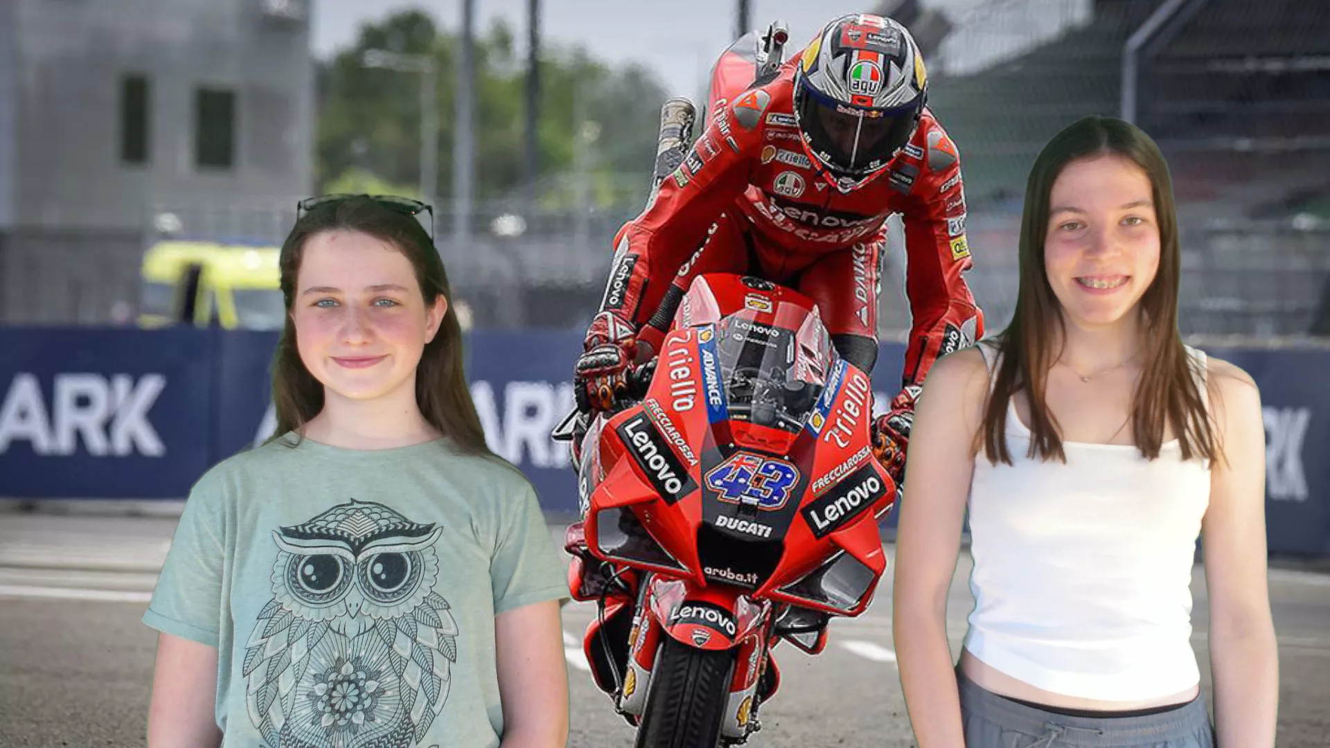 Gewerbeausstellung 5057 Reitnau - Girls mit Jack Miller der MotoGP